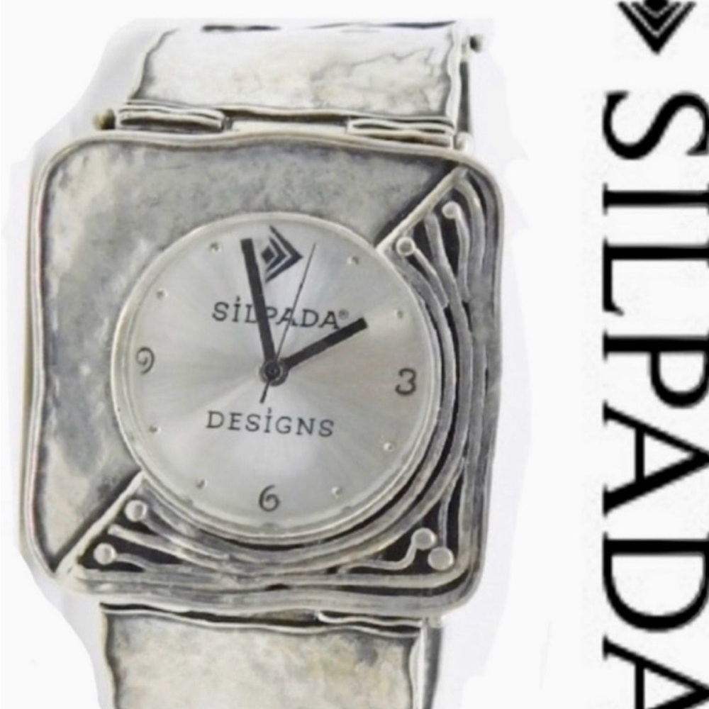 Silpada Elegant Silver Watch EUC🩶🩶🩶